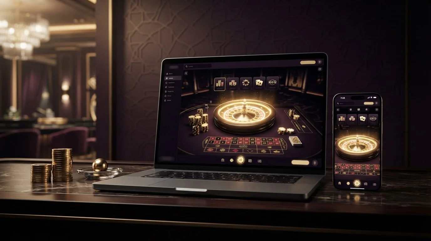 Royale Casino premium oyun paneli